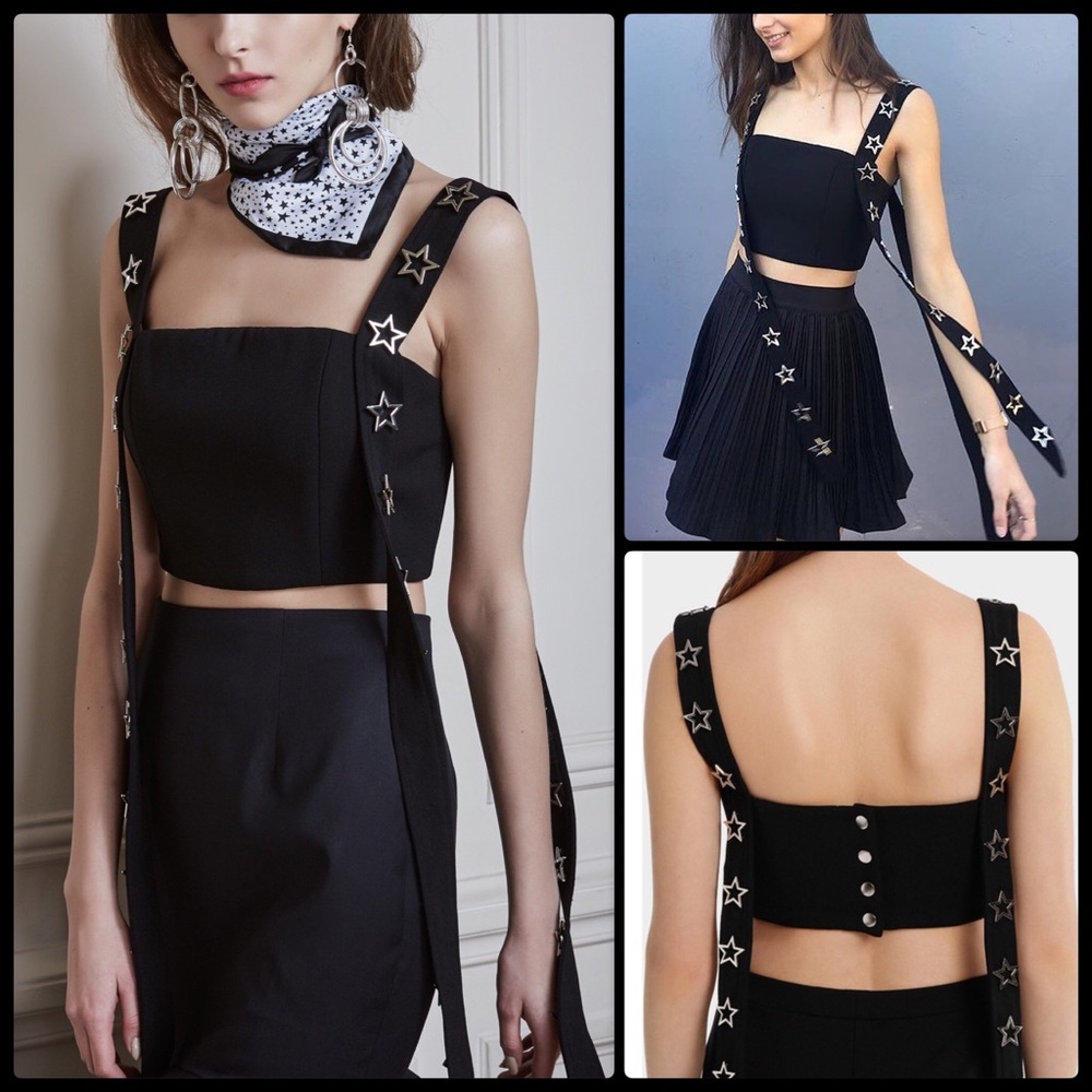 ASILIO ⭐️ Starstruck Crop Bustier NWT